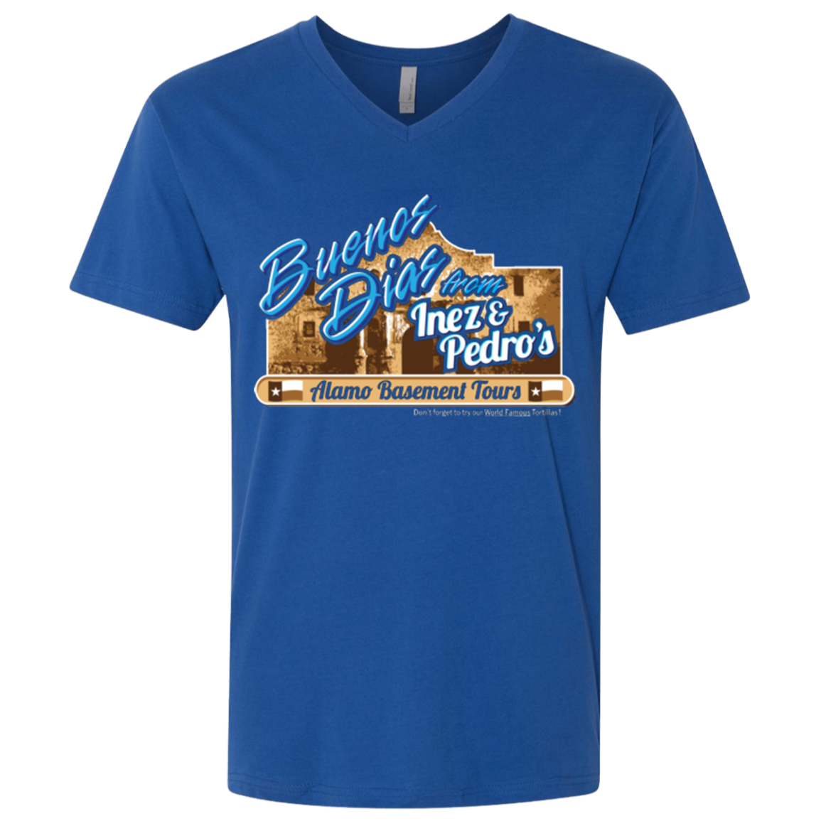 Alamo Basement Men's Premium V-Neck