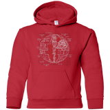 Death Star Plan Youth Hoodie