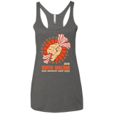 Vote Bacon In 2018 Women's Triblend Racerback Tank