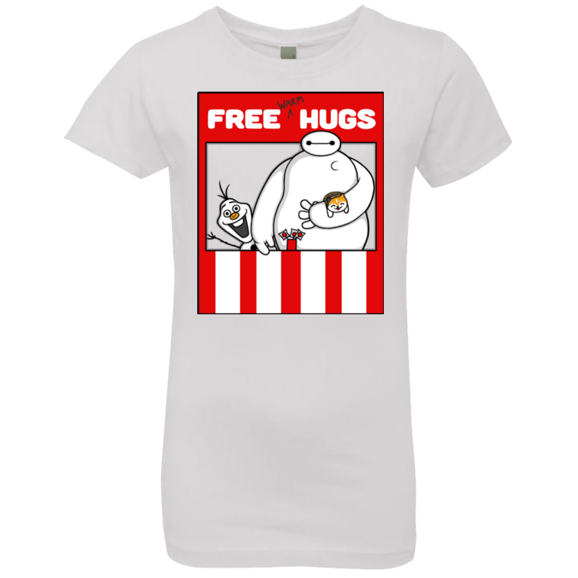 Free Hugs Girls Premium T-Shirt