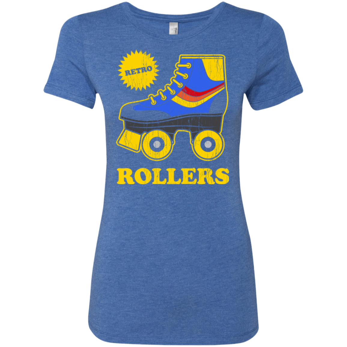 Retro rollers Women's Triblend T-Shirt