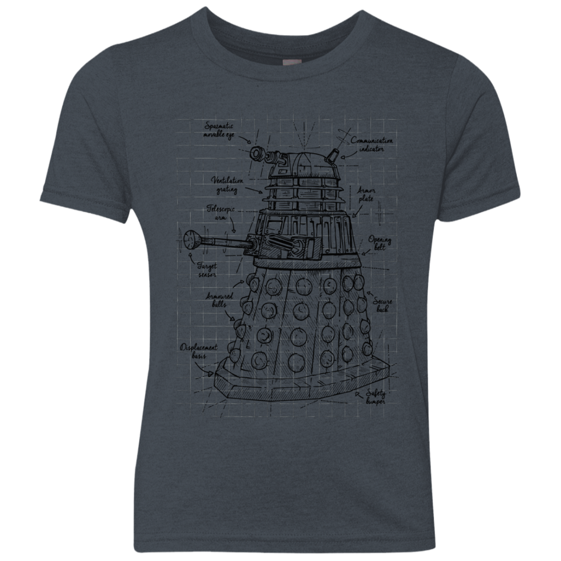 Dalek Plan Youth Triblend T-Shirt