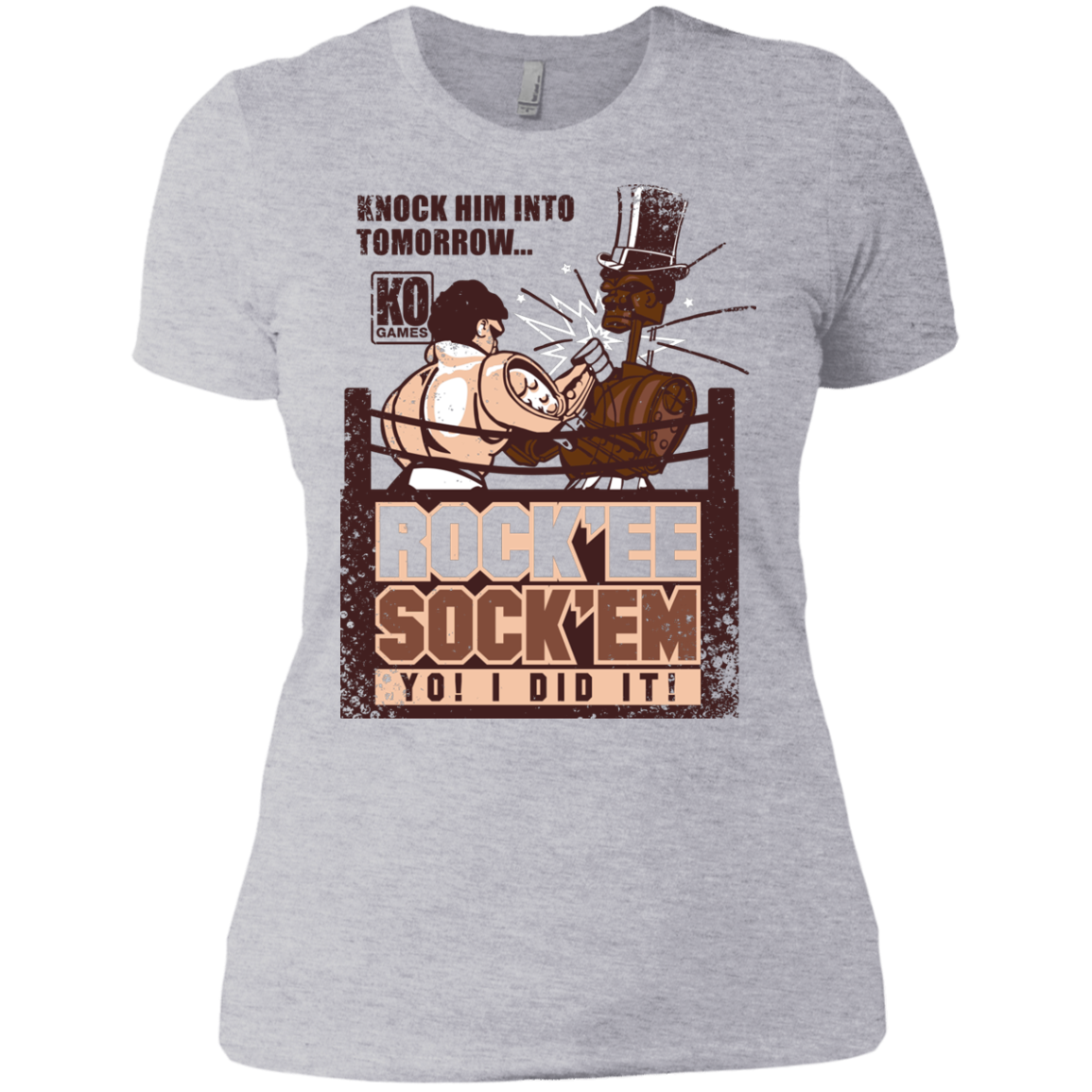 Rockee Sockem Women's Premium T-Shirt