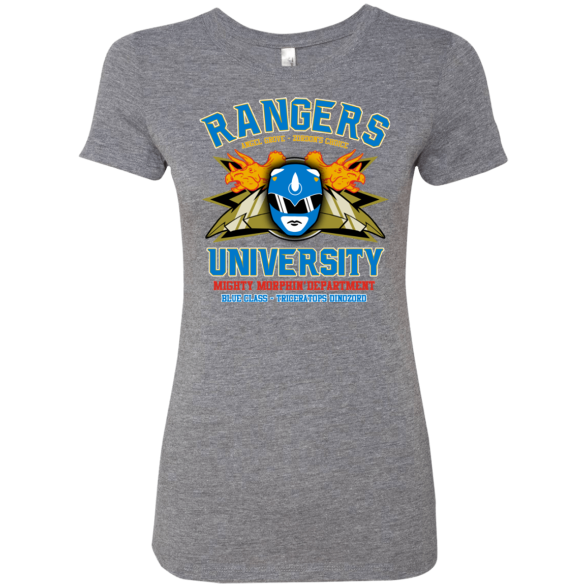 Rangers U Blue Ranger Women's Triblend T-Shirt