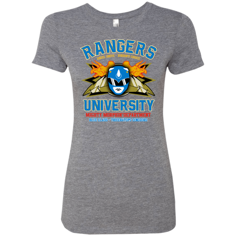 Rangers U Blue Ranger Women's Triblend T-Shirt