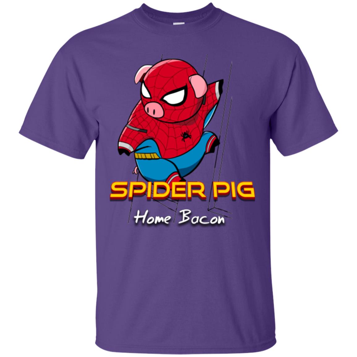 Spider Pig Build Line T-Shirt