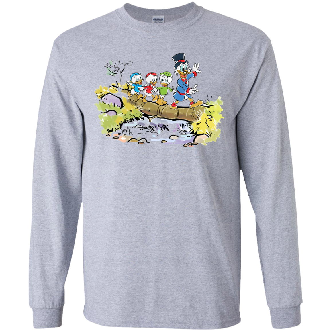 Duck Tails Youth Long Sleeve T-Shirt