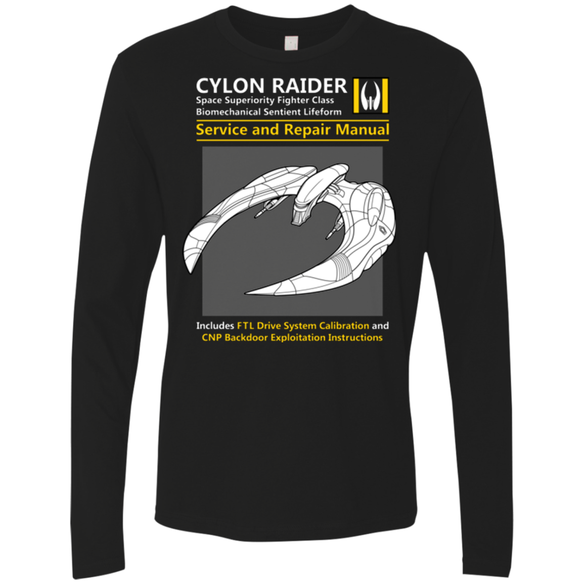 CYLON RAIDER SERVICE & REPAIR MANUAL Men's Premium Long Sleeve