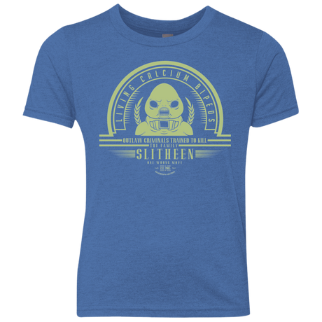 Who Villains Slitheen Youth Triblend T-Shirt