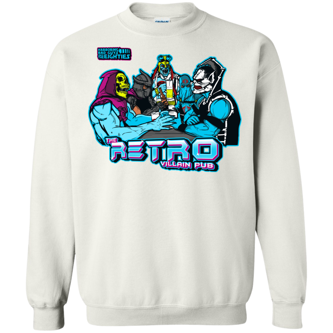 Retro Villain Pub Crewneck Sweatshirt