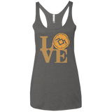 LOVE TWIN PEAKS Women's Triblend Racerback Tank