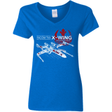 T-65 X-Wing Women's V-Neck T-Shirt