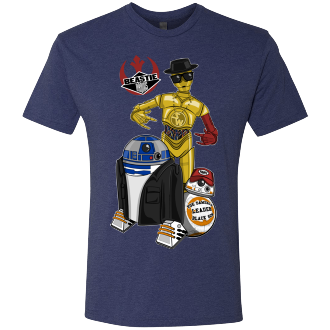 The Beastie Droids Men's Triblend T-Shirt