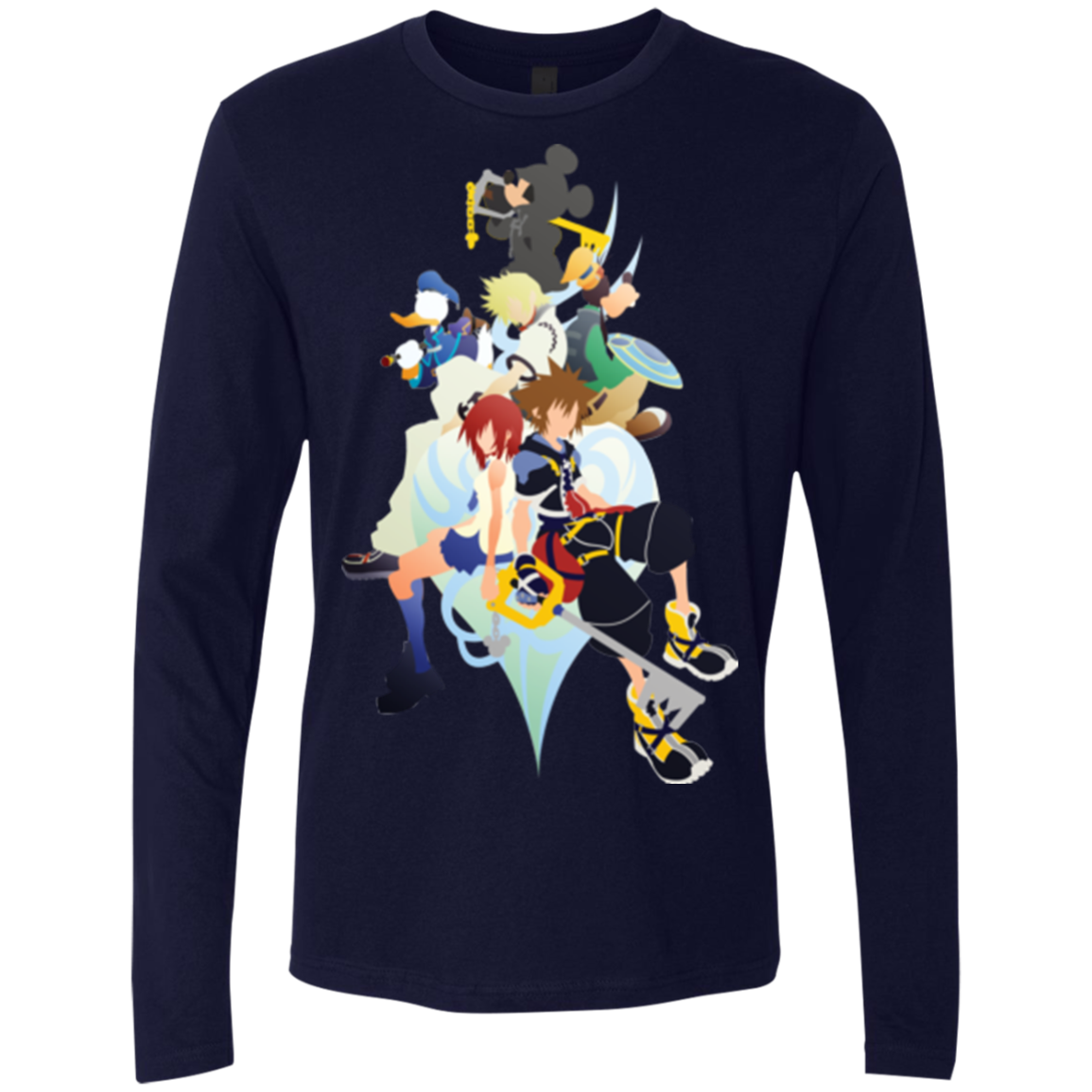 Kingdom Hearts Men's Premium Long Sleeve