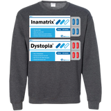 Red or Blue Crewneck Sweatshirt