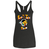 The Finn and Jake Show Women's Triblend Racerback Tank