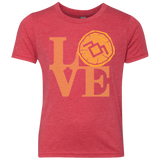 LOVE TWIN PEAKS Youth Triblend T-Shirt