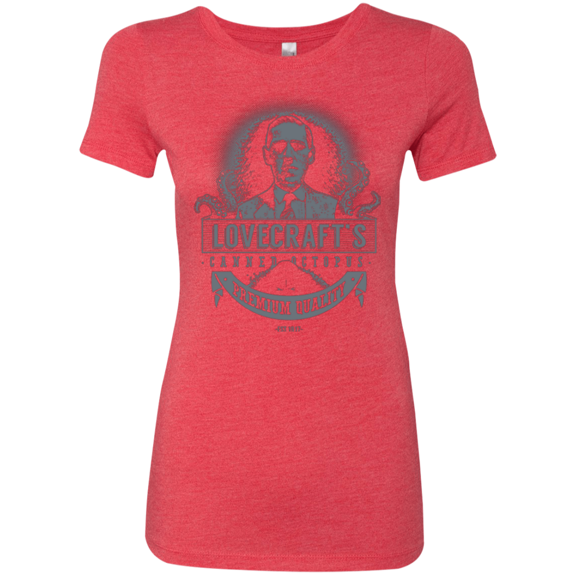 Lovecraft Canned Octopus Women's Triblend T-Shirt