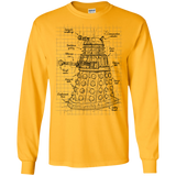 Dalek Plan Men's Long Sleeve T-Shirt