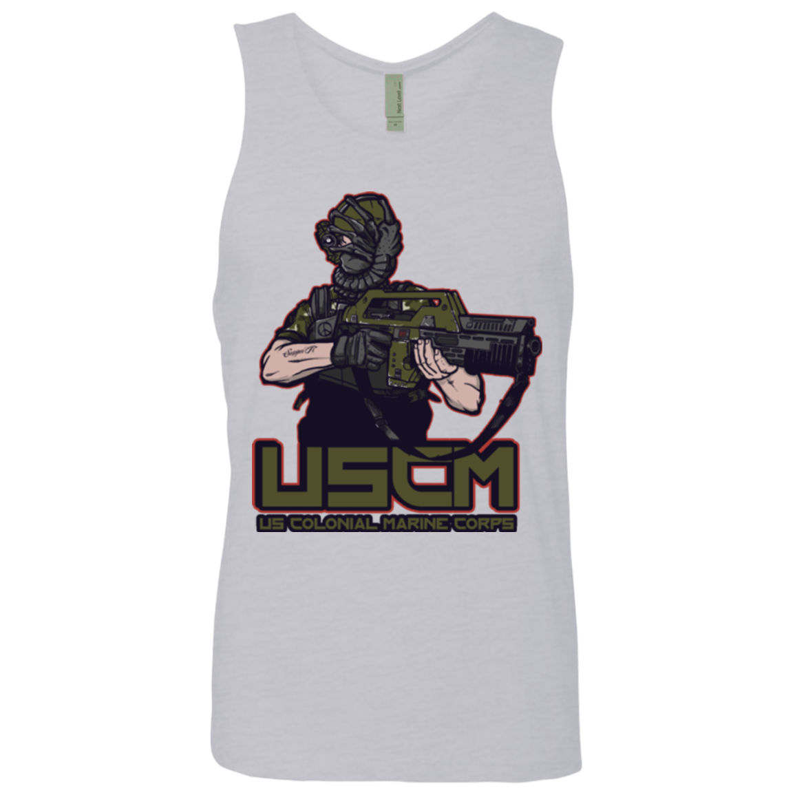 Colonial Facehugger Men's Premium Tank Top