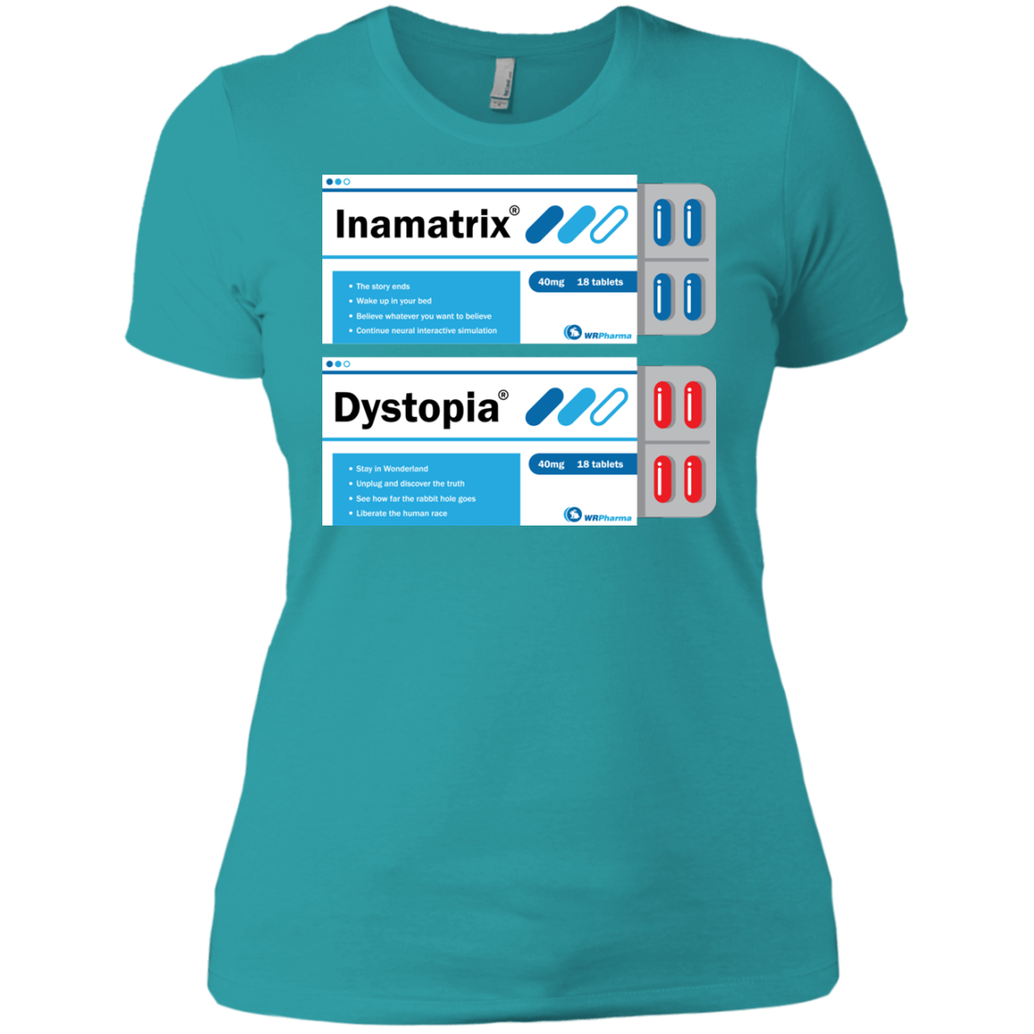 Red or Blue Women's Premium T-Shirt