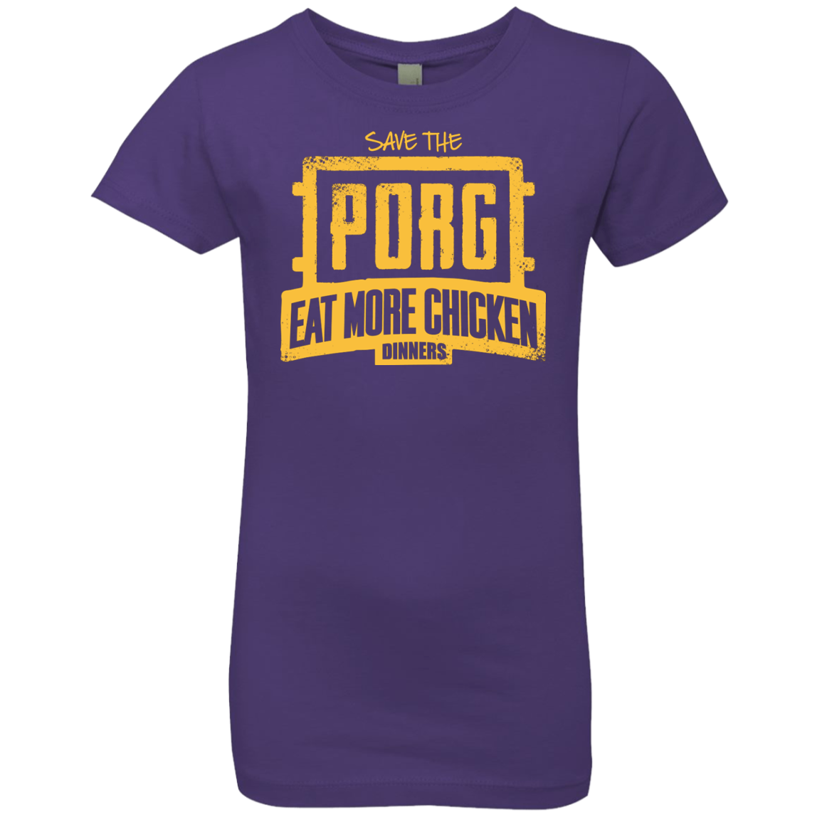 Eat More Chicken Girls Premium T-Shirt
