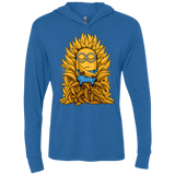Banana Throne Triblend Long Sleeve Hoodie Tee