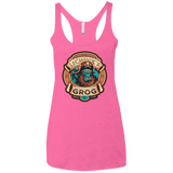 Ghost Pirate Grog Nmns Women's Triblend Racerback Tank