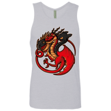 FIRE BLOOD AND TRAINING Men's Premium Tank Top