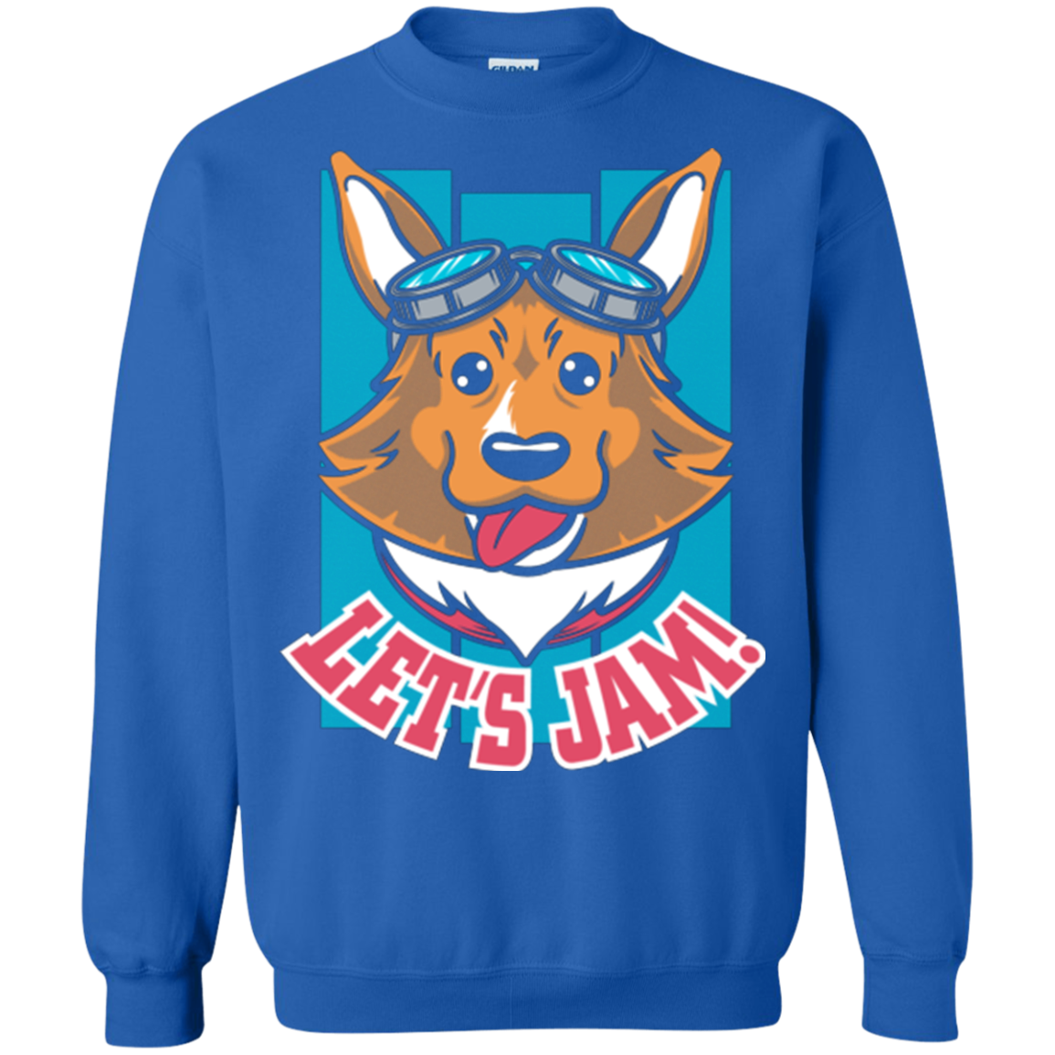 Lets Jam (2) Crewneck Sweatshirt