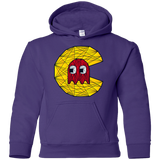Poly Pac Man Youth Hoodie
