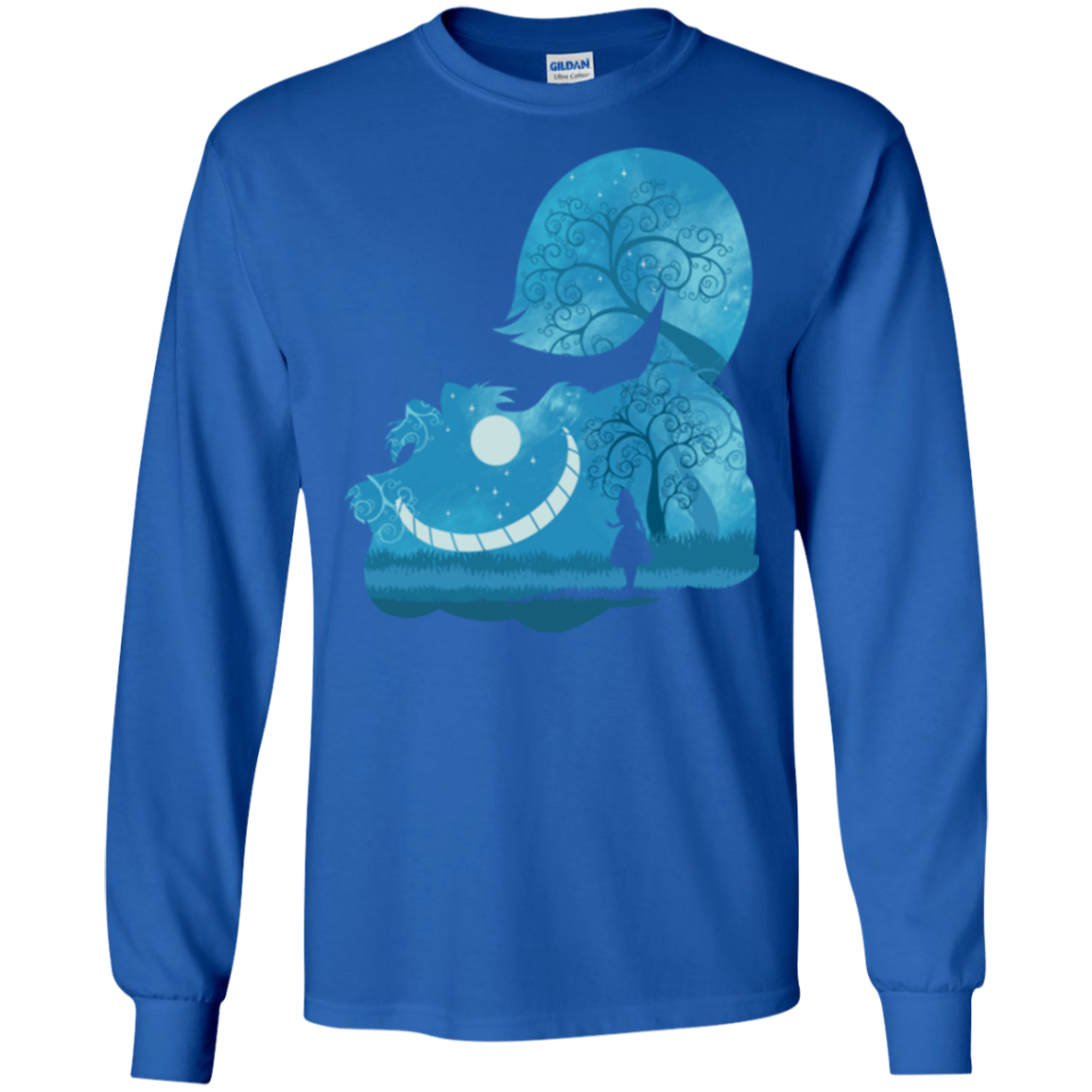 Cheshire Portrait Men's Long Sleeve T-Shirt