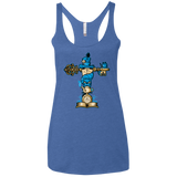 Wonderland Totem Women's Triblend Racerback Tank