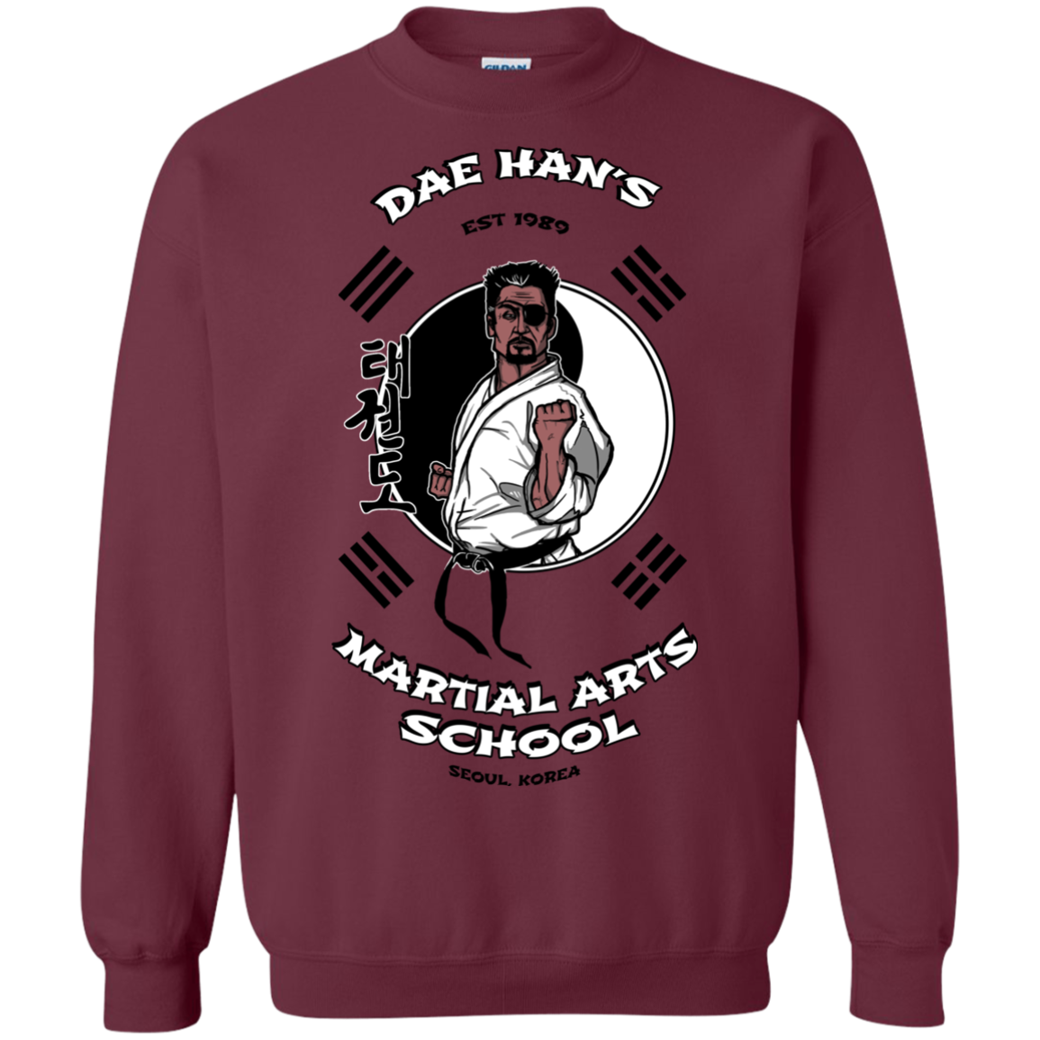 Dae Hans Martial Arts Crewneck Sweatshirt