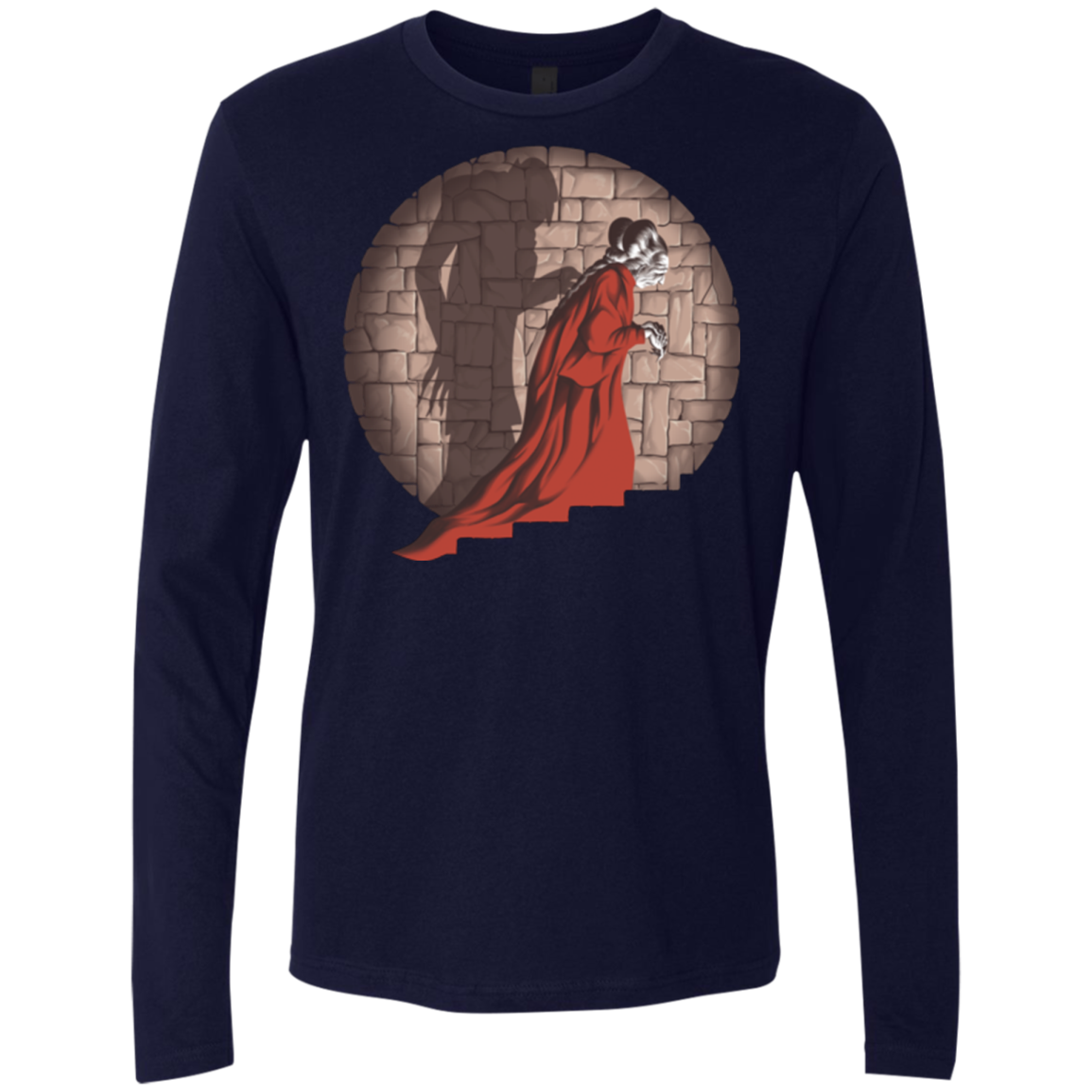 Shadow Mismatch Men's Premium Long Sleeve