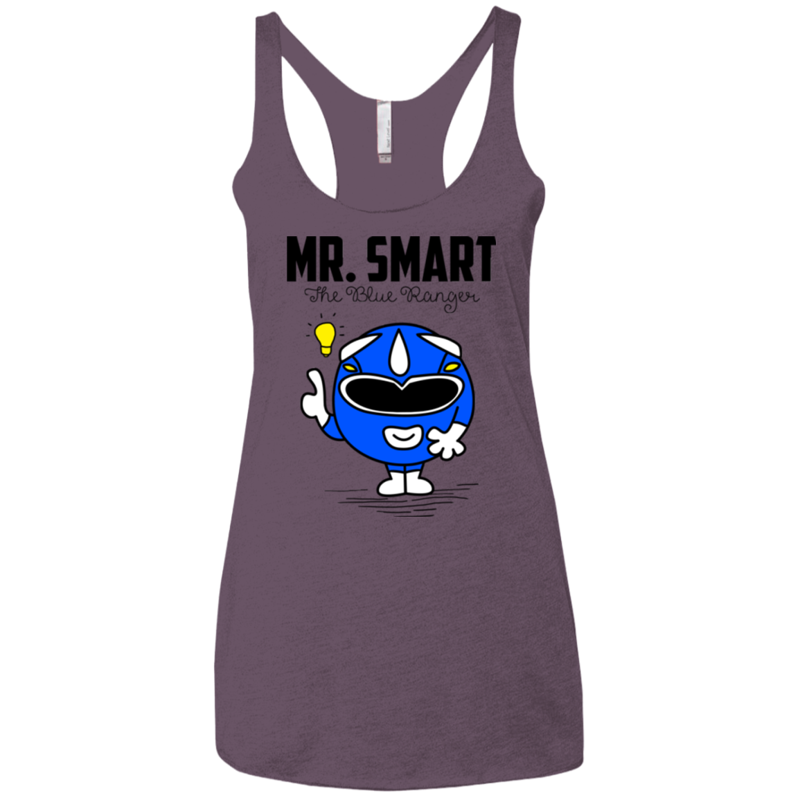 Mr Smart Women's Triblend Racerback Tank