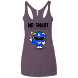 Mr Smart Women's Triblend Racerback Tank