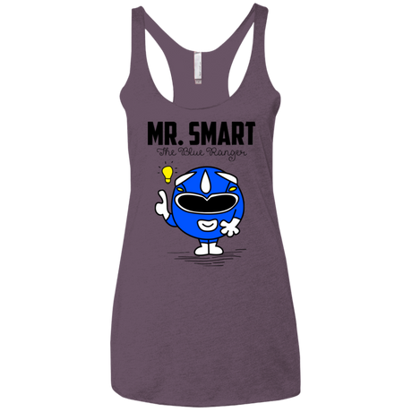 Mr Smart Women's Triblend Racerback Tank