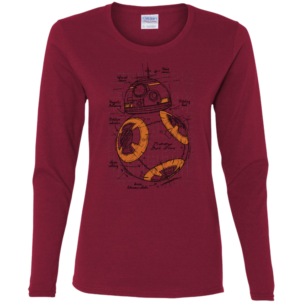 BB-8 Plan Women's Long Sleeve T-Shirt