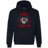 True Love Forever God Thunder Premium Fleece Hoodie