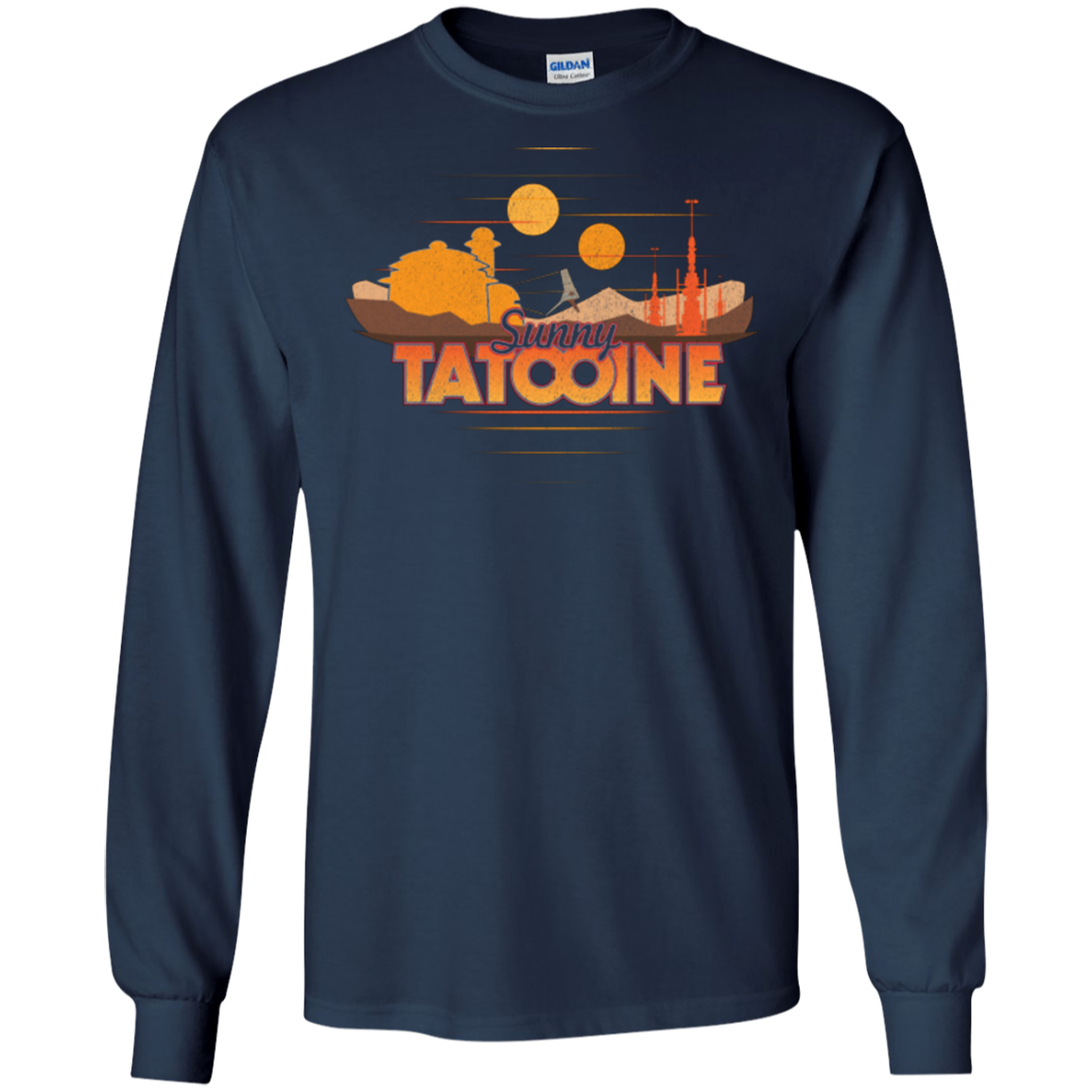 Sunny Tatooine Men's Long Sleeve T-Shirt