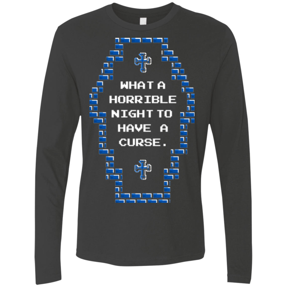 What a Horrible Night Men's Premium Long Sleeve