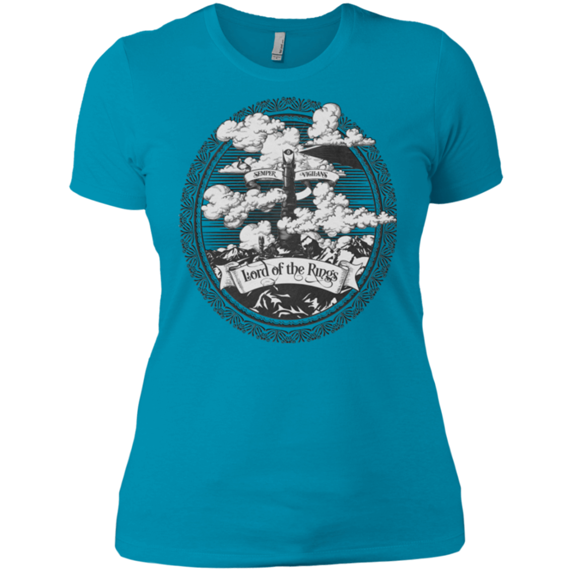 Vintage Mordor Tower Women's Premium T-Shirt