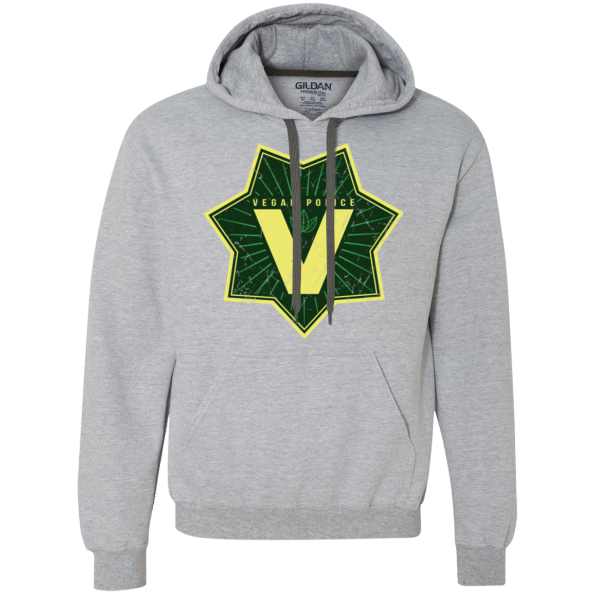 Vegan Police Premium Fleece Hoodie