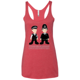 Hot Fuzz Women's Triblend Racerback Tank