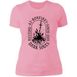 Resting at Bonfires Women's Premium T-Shirt