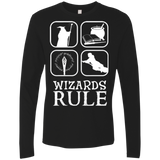 Wizards Rule Men's Premium Long Sleeve
