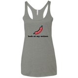 Weiner Women's Triblend Racerback Tank