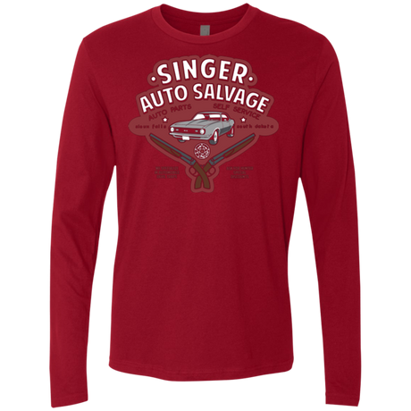 Singer Auto Salvage Men's Premium Long Sleeve