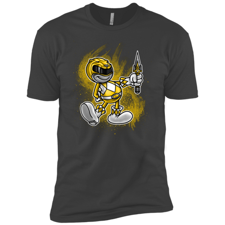 Yellow Ranger Artwork Boys Premium T-Shirt